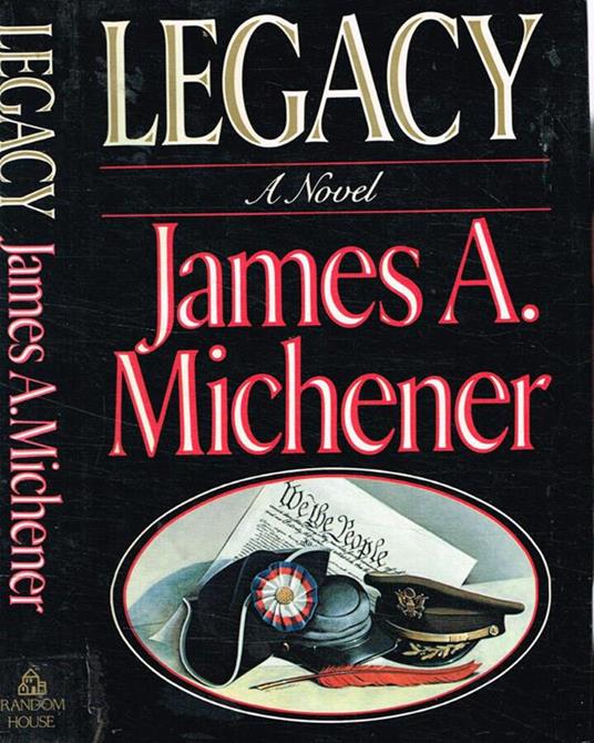 Legacy - James A. Michener - copertina
