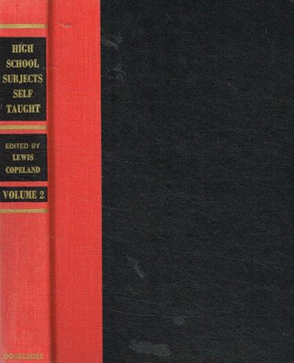 High school subjects self taught vol.II - copertina