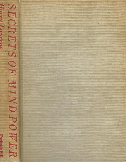 Harry Lorayne's secrets of mind power - Harry Lorayne - copertina