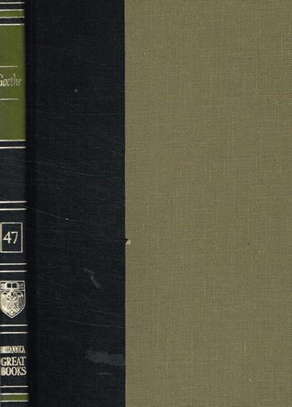 Great books of the western world vol.n.47 - Johann Wolfgang Goethe - copertina