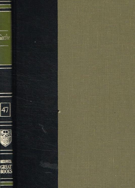 Great books of the western world vol.n.47 - Johann Wolfgang Goethe - copertina