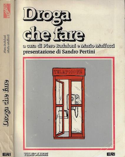 Droga che fare - copertina
