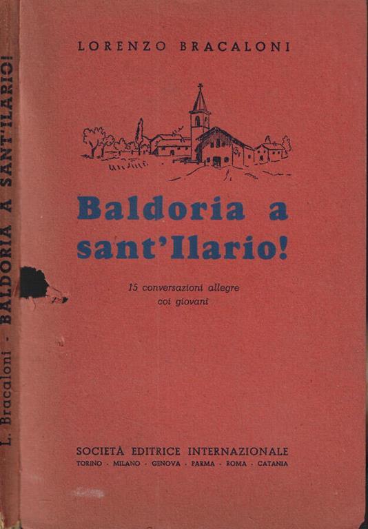 Baldoria a sant'Ilario! - copertina