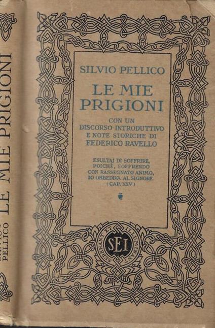 Le mie prigioni - Silvio Pellico - copertina