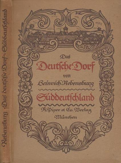 Das deutsche Dorf. Vol. I - copertina