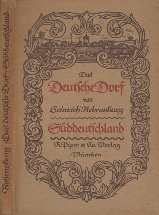Das deutsche Dorf. Vol. I - copertina