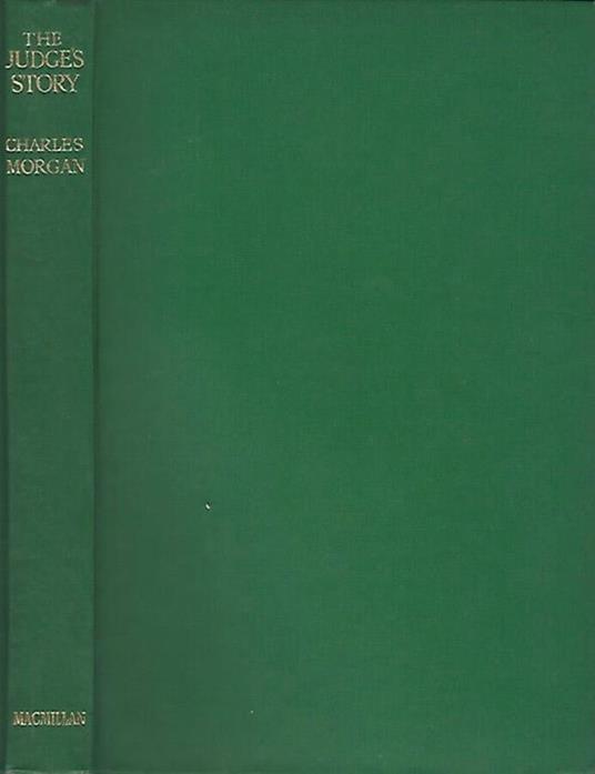 The Judge's story - Charles Morgan - copertina