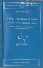 Cos'e l'