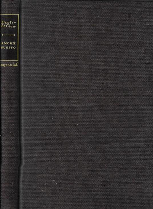 Anche subito - copertina