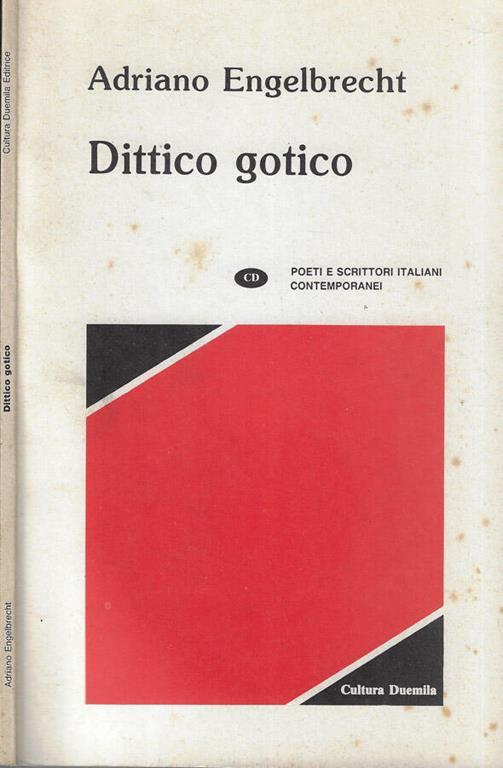 Dittico gotico - Adriano Engelbrecht - copertina