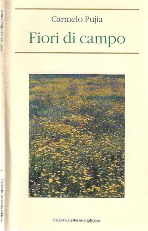 Fiori di campo - Carmelo Pujia - copertina