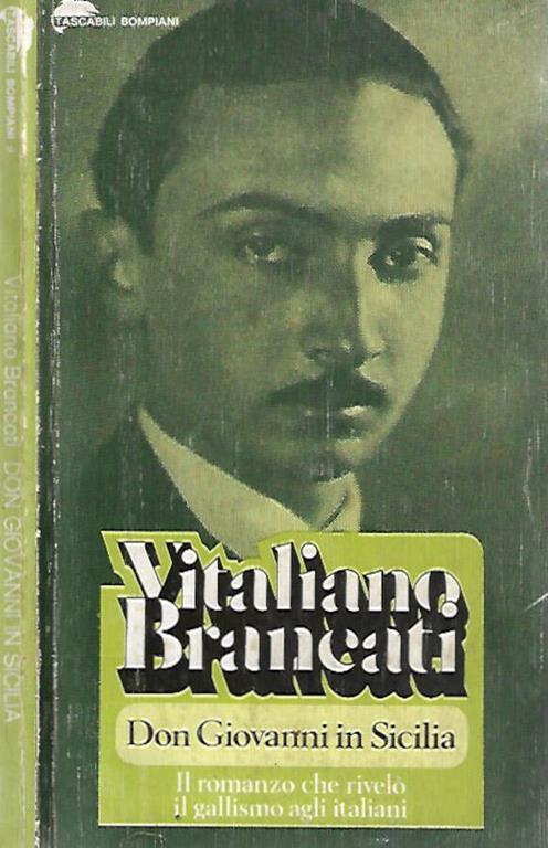 Don Giovanni in Sicilia - Vitaliano Brancati - copertina