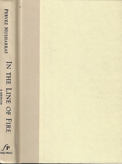 In the line on fire - Pervez Musharraf - copertina