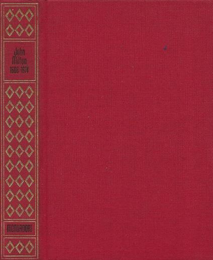 John Milton (1608-1674) - Marisa Paltrinieri - copertina