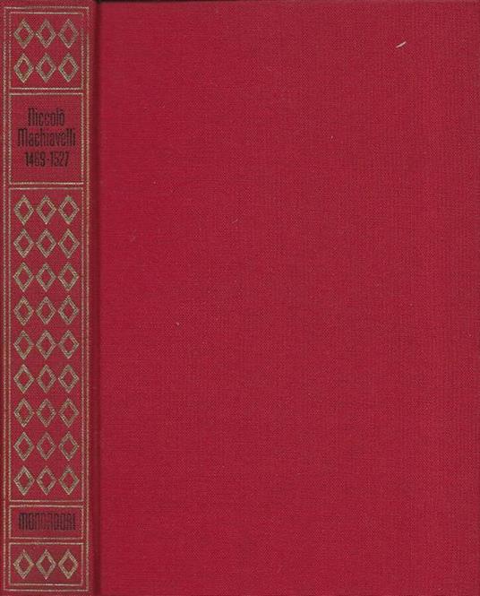 Niccolò Machiavelli (1469-1527) - Maria Luisa Rizzatti - copertina