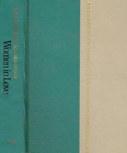 Women in love - David Herbert Lawrence - copertina