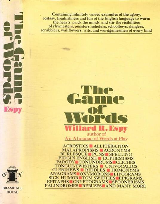 The game of words - copertina