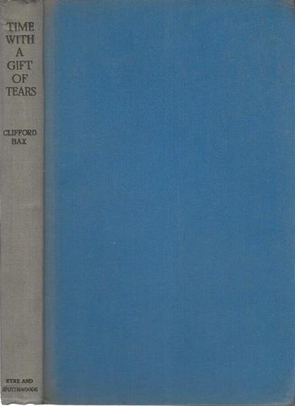 Time with a gift of tears - copertina