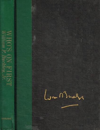 Who's on first - copertina