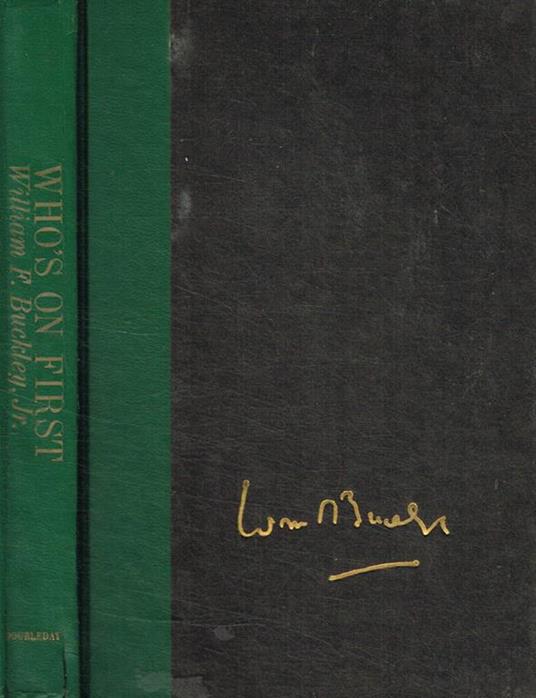 Who's on first - copertina