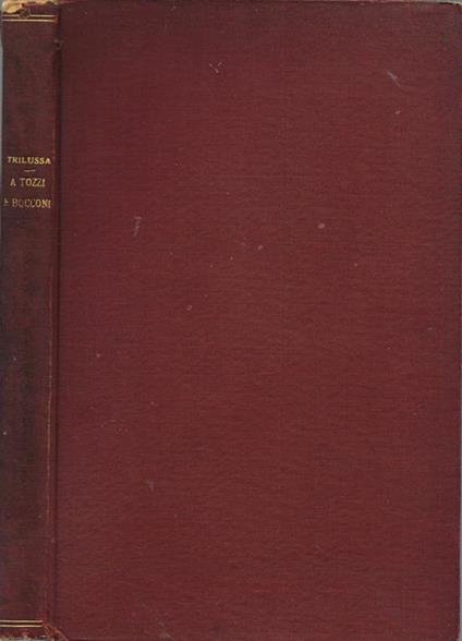 ..a tozzi e bocconi - Trilussa - copertina