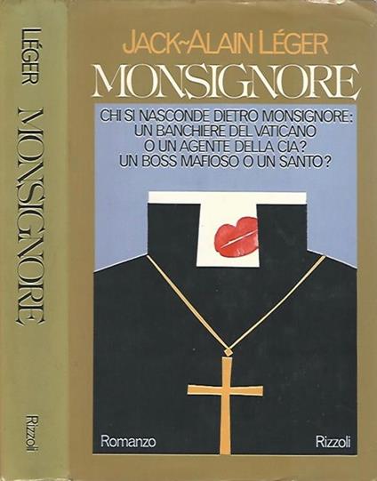 Monsignore - Jack-Alain Léger - copertina