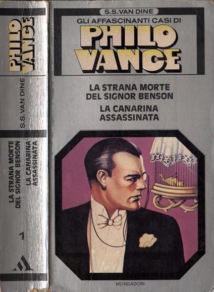 La strana morte del signor Benson - La canarina assassinata - S. S. Van Dine - copertina