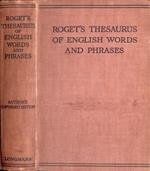 Roget' s thesaurus of english words and phrases