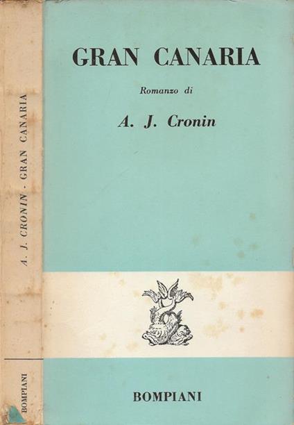 Gran Canaria - A. Joseph Cronin - copertina