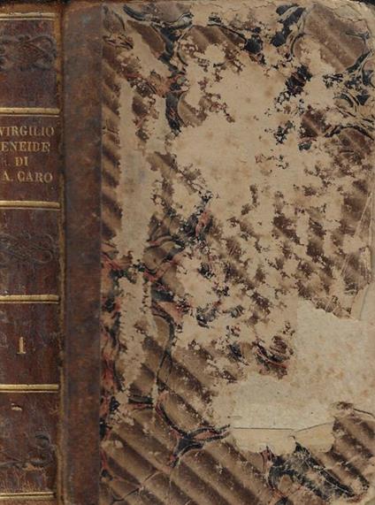 Eneide di Annibal Caro Tomo I - Virgilio - copertina