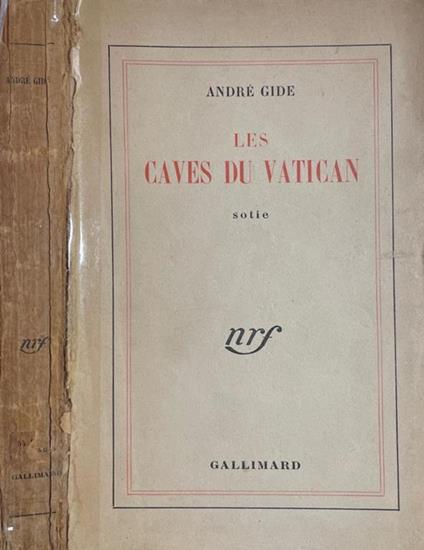 Les caves du Vatican - André Gide - copertina