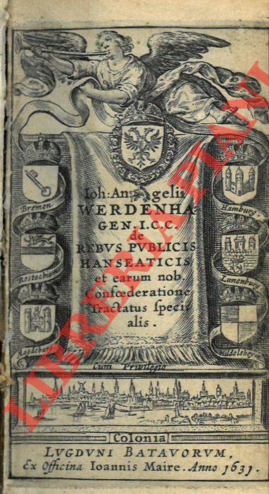 De rebus publicis hanseaticis et earum nob. Confoederatione tractatus specialis - copertina