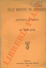 Sulle bonifiche nel ferrarese. Appunti storici