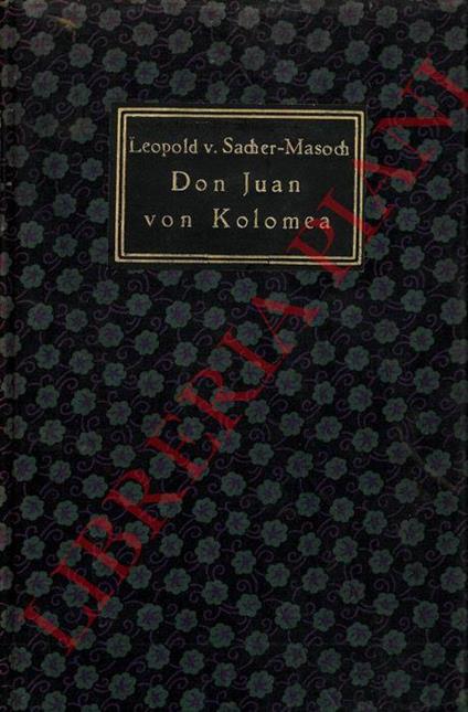 Don Juan von Kolomea - Leopold von Sacher Masoch - copertina