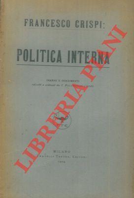 Politica interna - Francesco Crispi - copertina