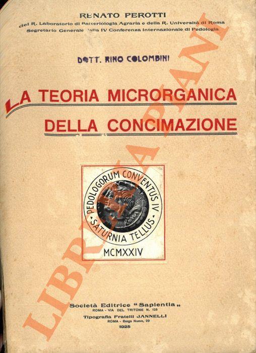 La teoria microrganica della concimazione - copertina