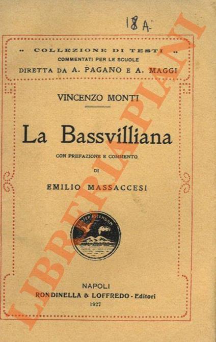 La Bassvilliana a c. di E.Massaccesi - copertina