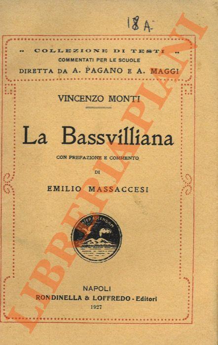 La Bassvilliana a c. di E.Massaccesi - copertina