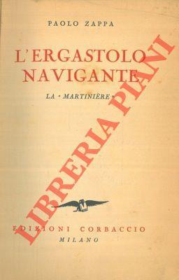 L' ergastolo navigante - Paolo Zappa - copertina