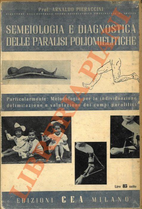 Semeiologia e diagnostica delle paralisi poliomelitiche - copertina