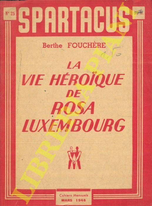 La vie heroique de Rosa Luxembourg - copertina