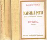 Maestri e poeti della letteratura italiana. Antologia vol.I, III/1, III/2