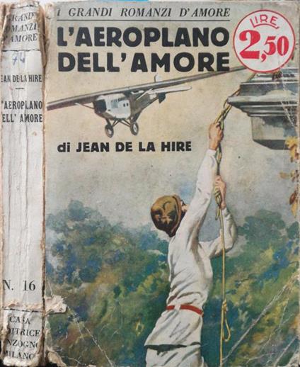 L' aeroplano dell'amore - Jean de La Hire - copertina