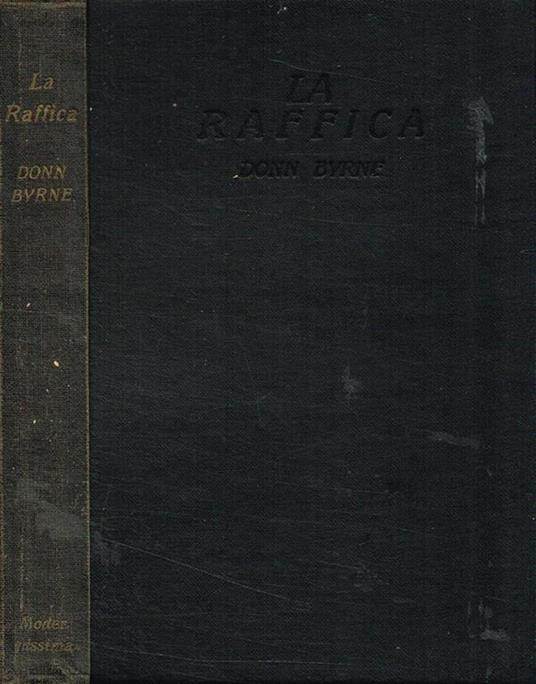 La raffica - Donn Byrne - copertina