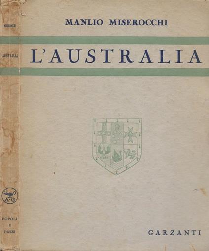 Australia. Continente minorenne - Manlio Miserocchi - copertina