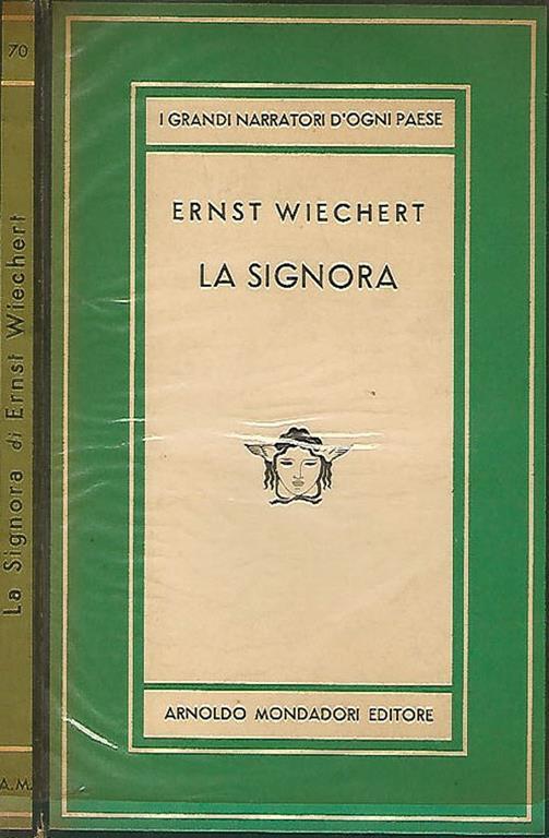 La signora - Ernst Wiechert - copertina