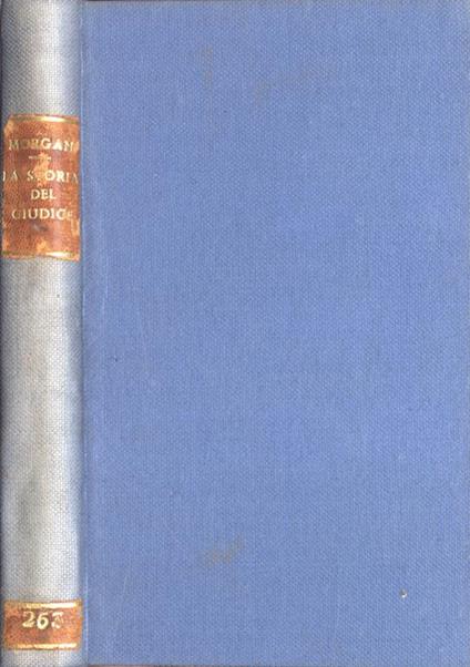 La storia del giudice - Charles Morgan - copertina