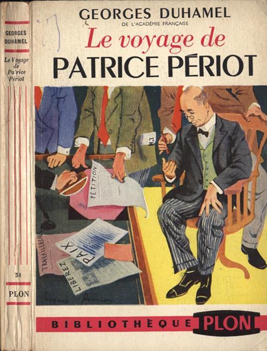 Le voyage de Patrice Pèriot - Georges Duhamel - copertina