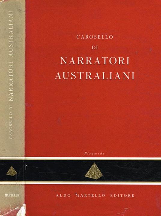Carosello di narratori australiani - Raffaella Lotteri - copertina