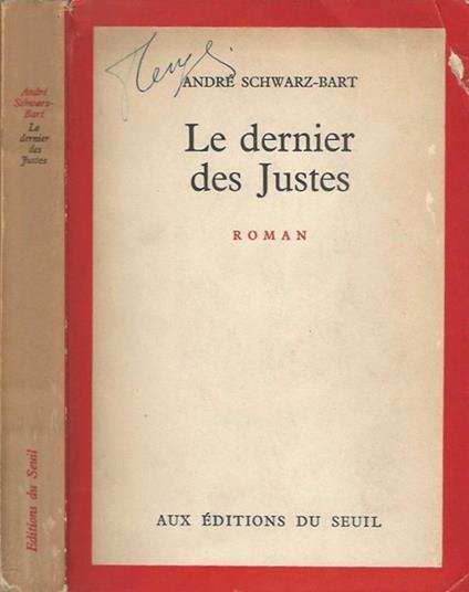 Le dernier des Justes - André Schwarz Bart - copertina